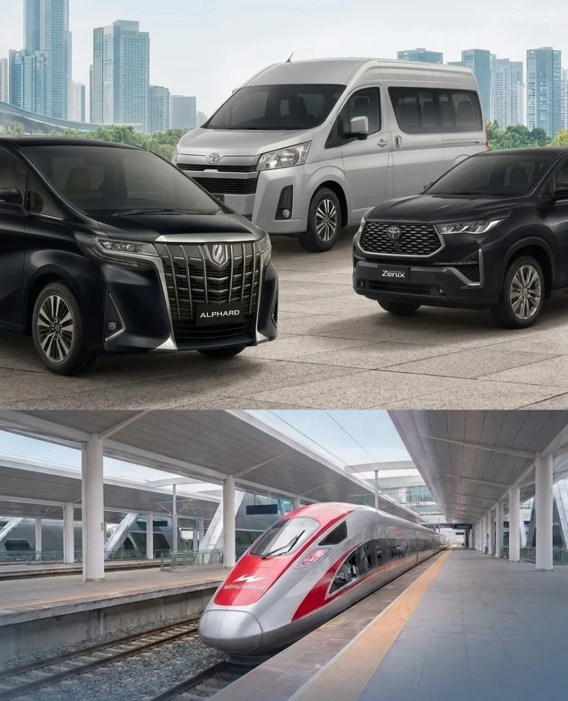 Premium Executive Fleet & Whoosh High-Speed Train Services